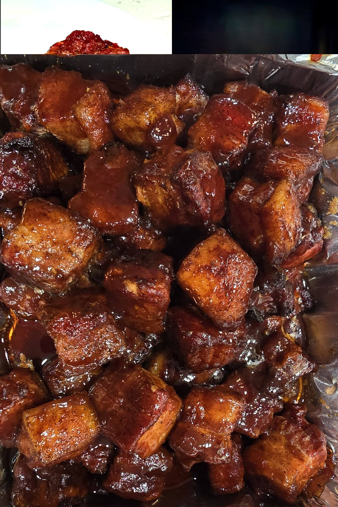 Pork belly burnt ends